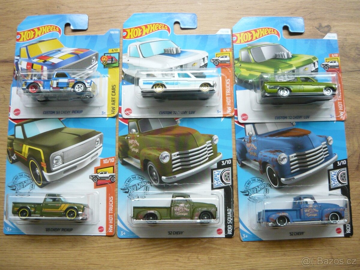 AUTÍČKA HOT WHEELS - 7