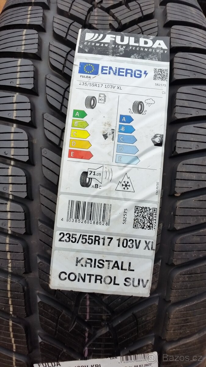 NOVÁ zimní sada MERCEDES W447 p. 235/55/17 V-Class a Vito - 7