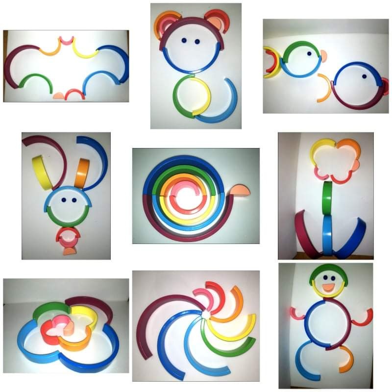 nádherná dřevěná masivní duha - 7