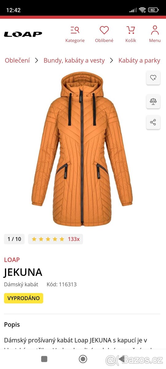 Bunda dámská Loap vel. L. - 7