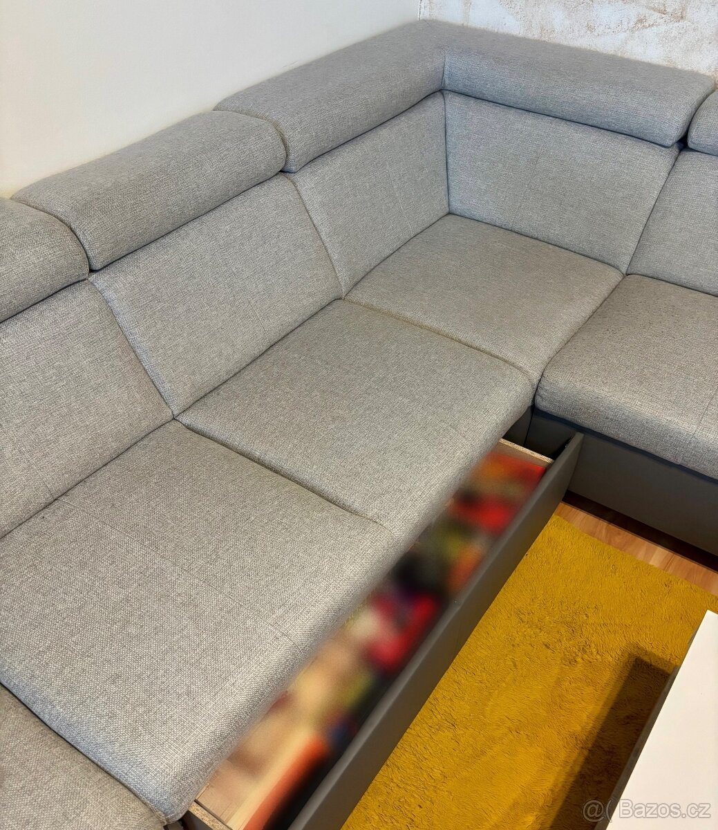 Rohová sedací souprava - 7