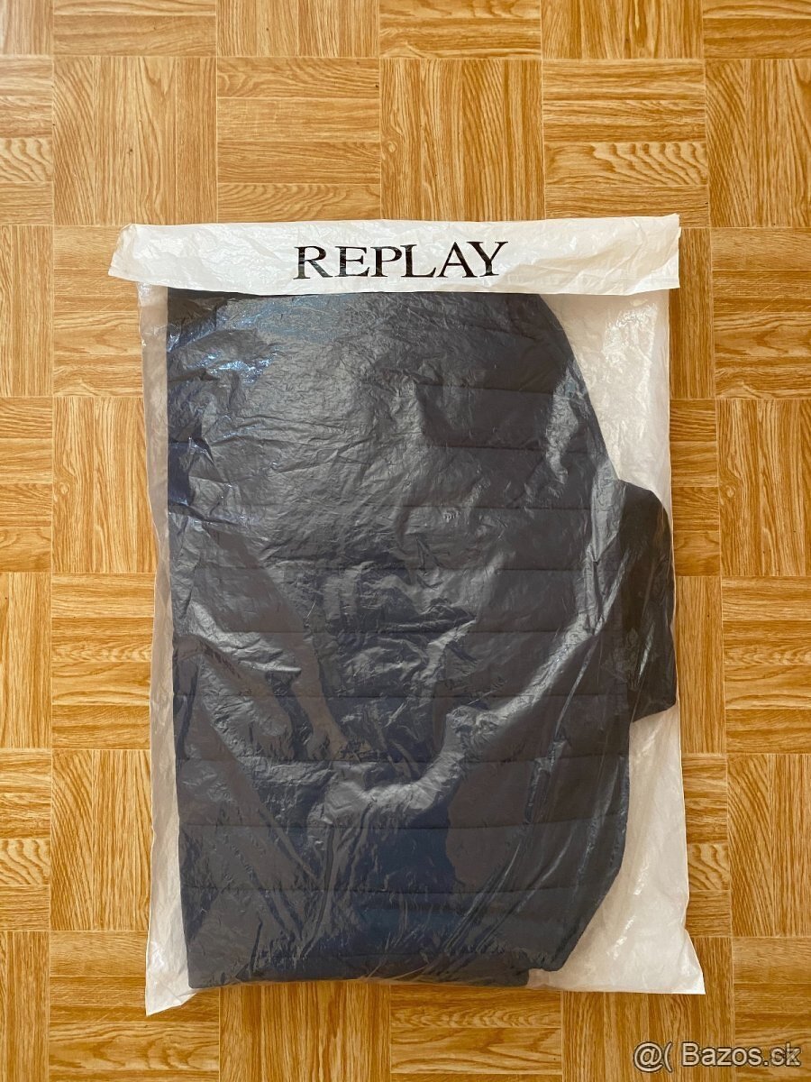 panska bunda REPLAY velkost L modra - 7