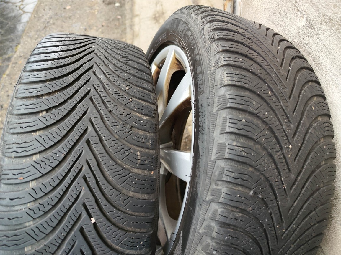 17"zimní alu sada Dijon 5x112 origo Golf 7 GTD Octavia 3 RS - 7