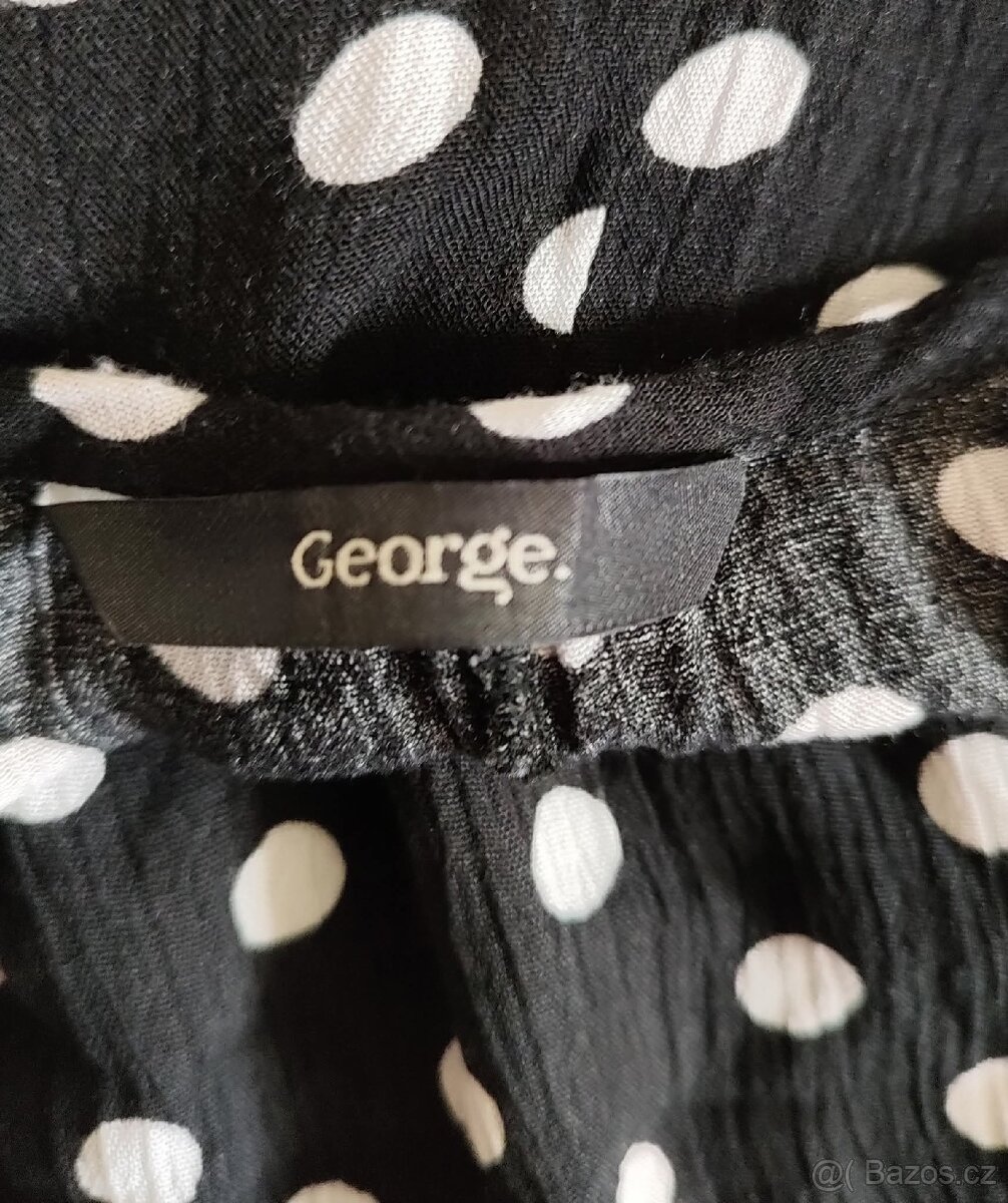 Černobílé šaty - XS/S - 7