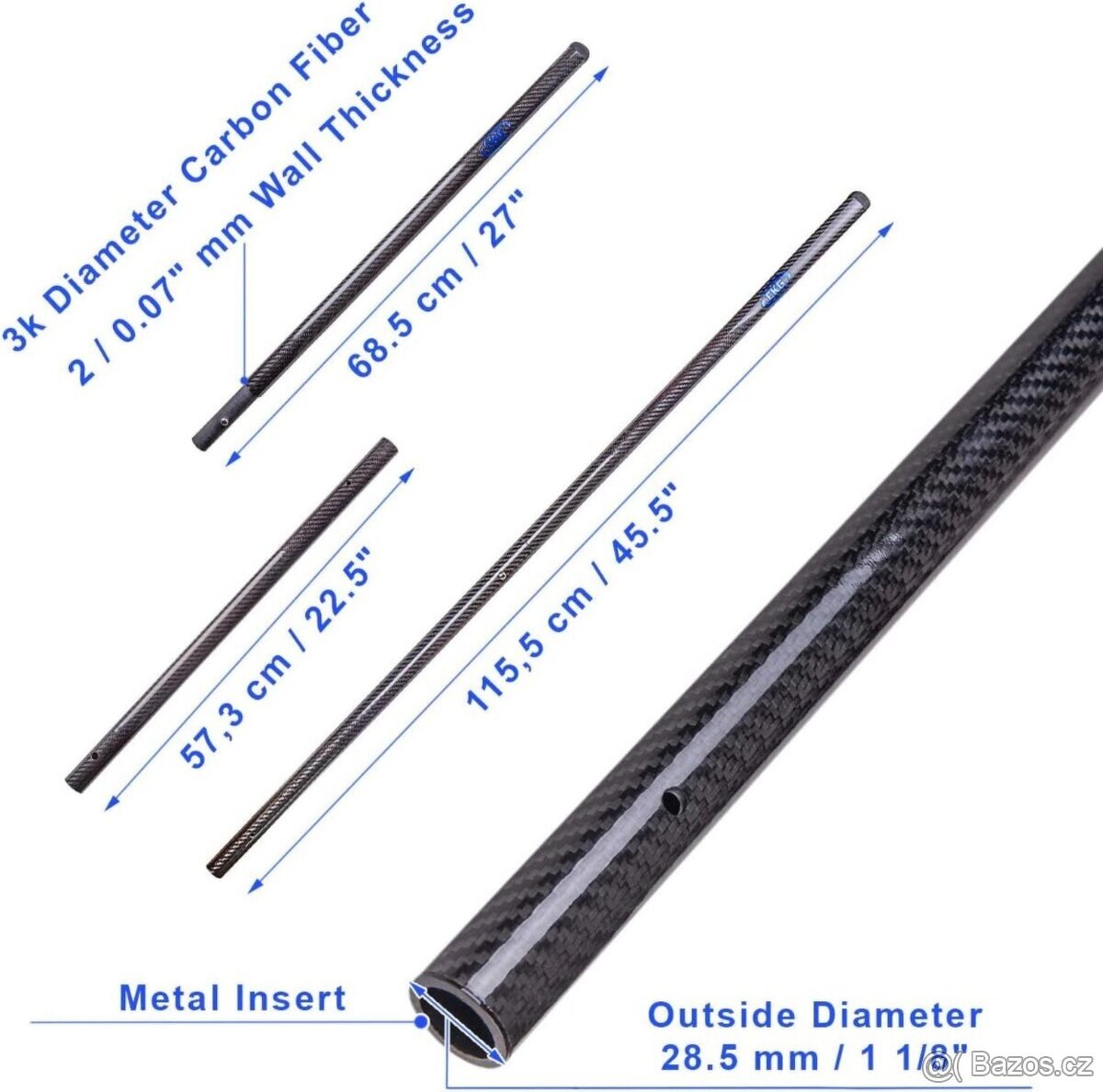 CKG Titanium Sand Scoop + Carbon Shaft - 7