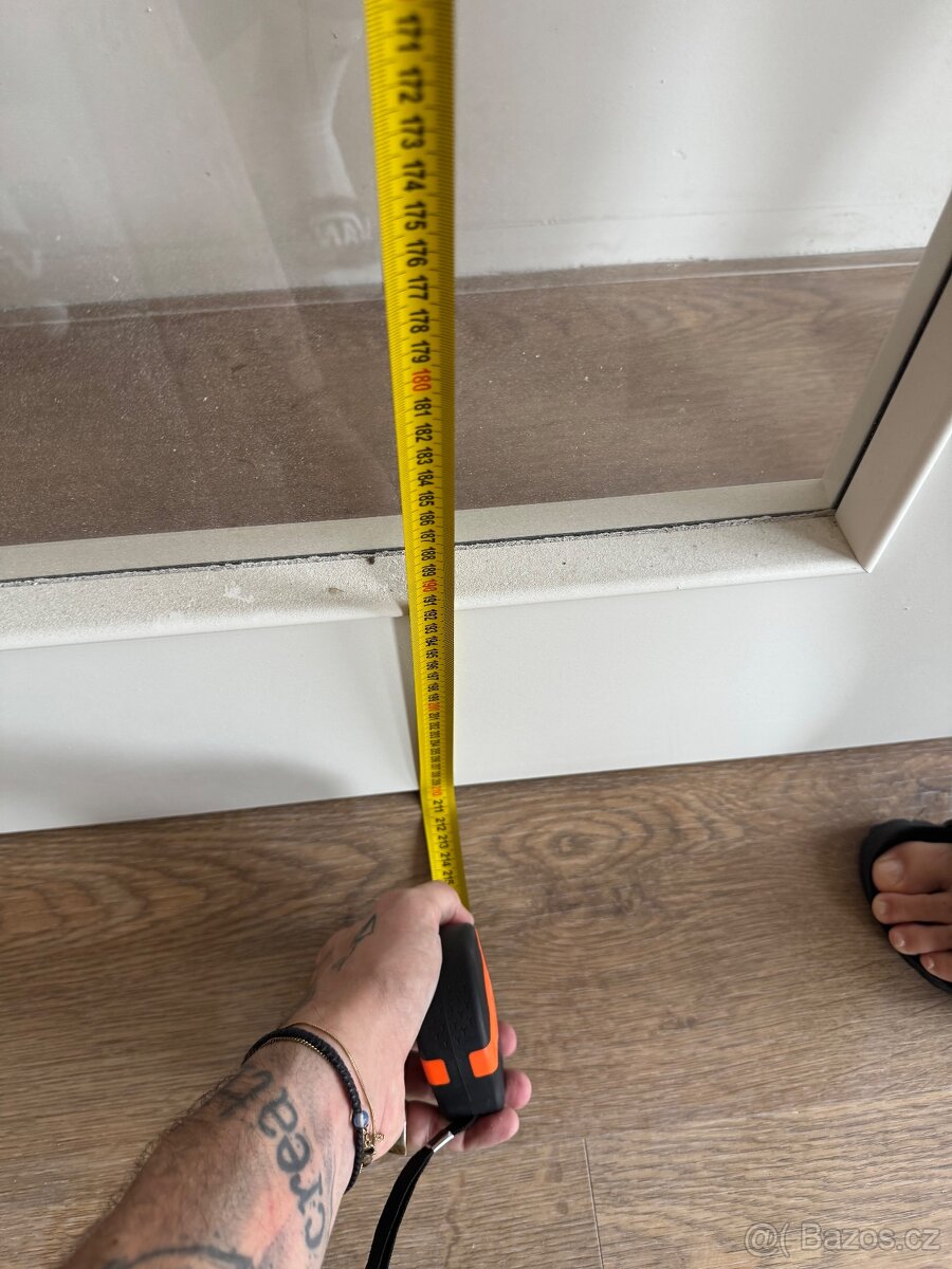 Prodám: Interior dveře Vekra, bíle, G1 sklo, pravé - 80x210 - 7