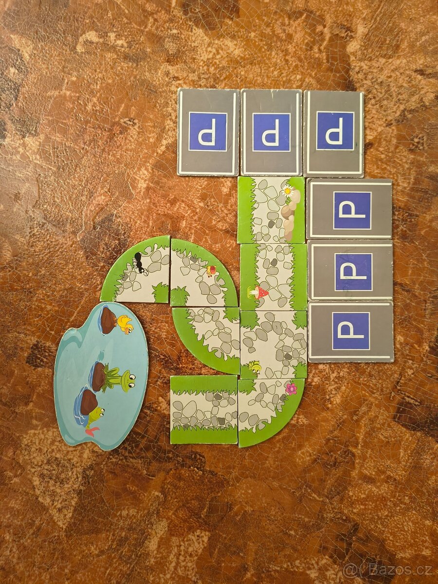 drevena autodraha s prislusenstvim - 7