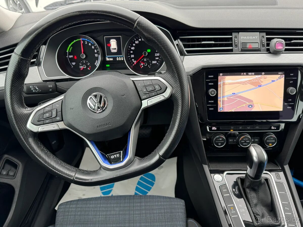 Volkswagen Passat GTE 1,4TSi e-hybrid/tažné/senzory/PHEV/LED - 7