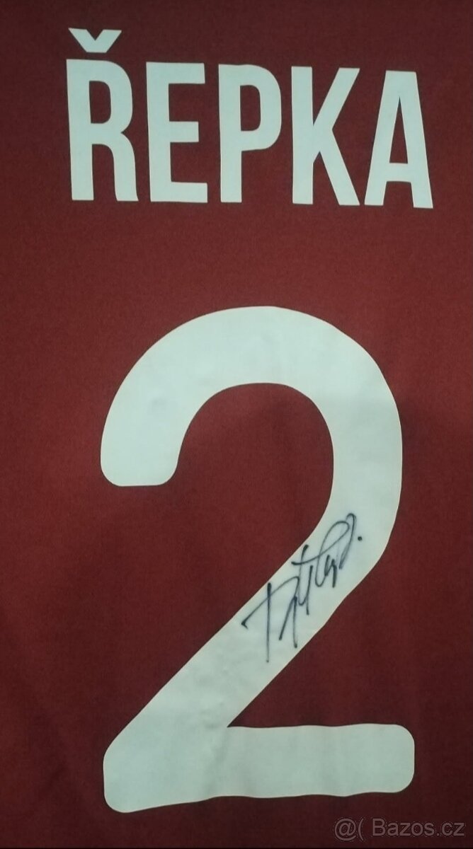 TOMÁŠ ŘEPKA (AC SPARTA PRAHA) - prodám dres Legendy ACS. - 7