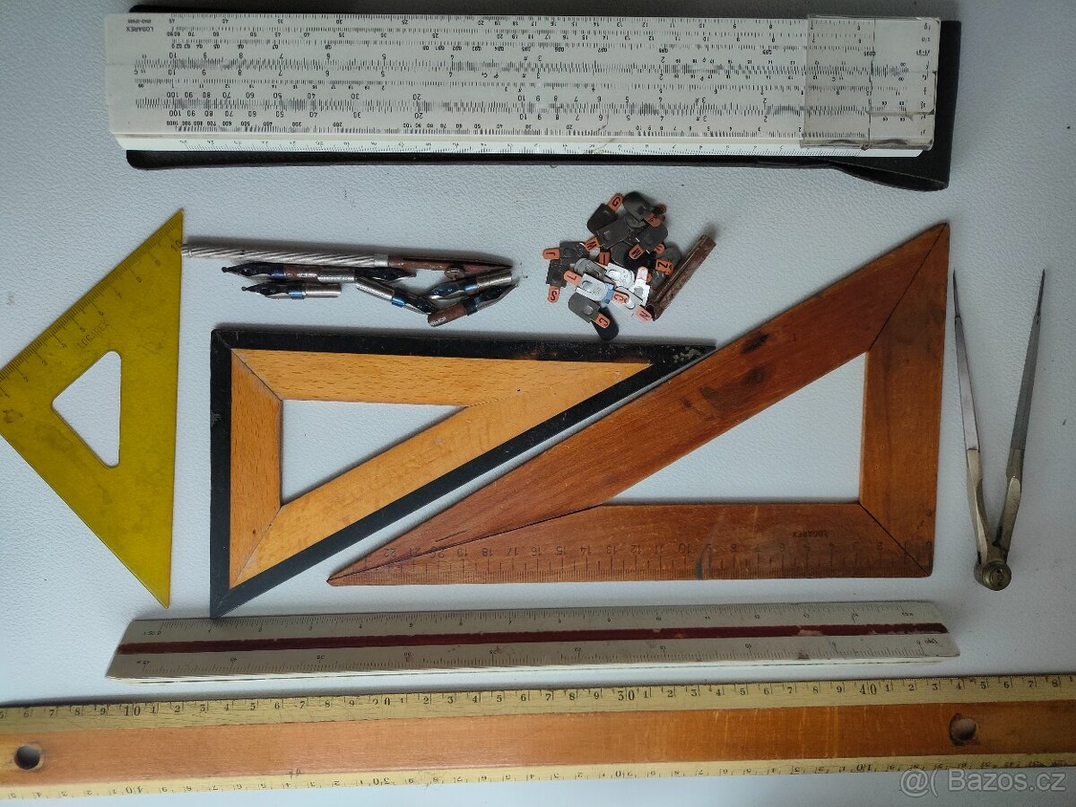 Retro rýsovací potřeby - 7