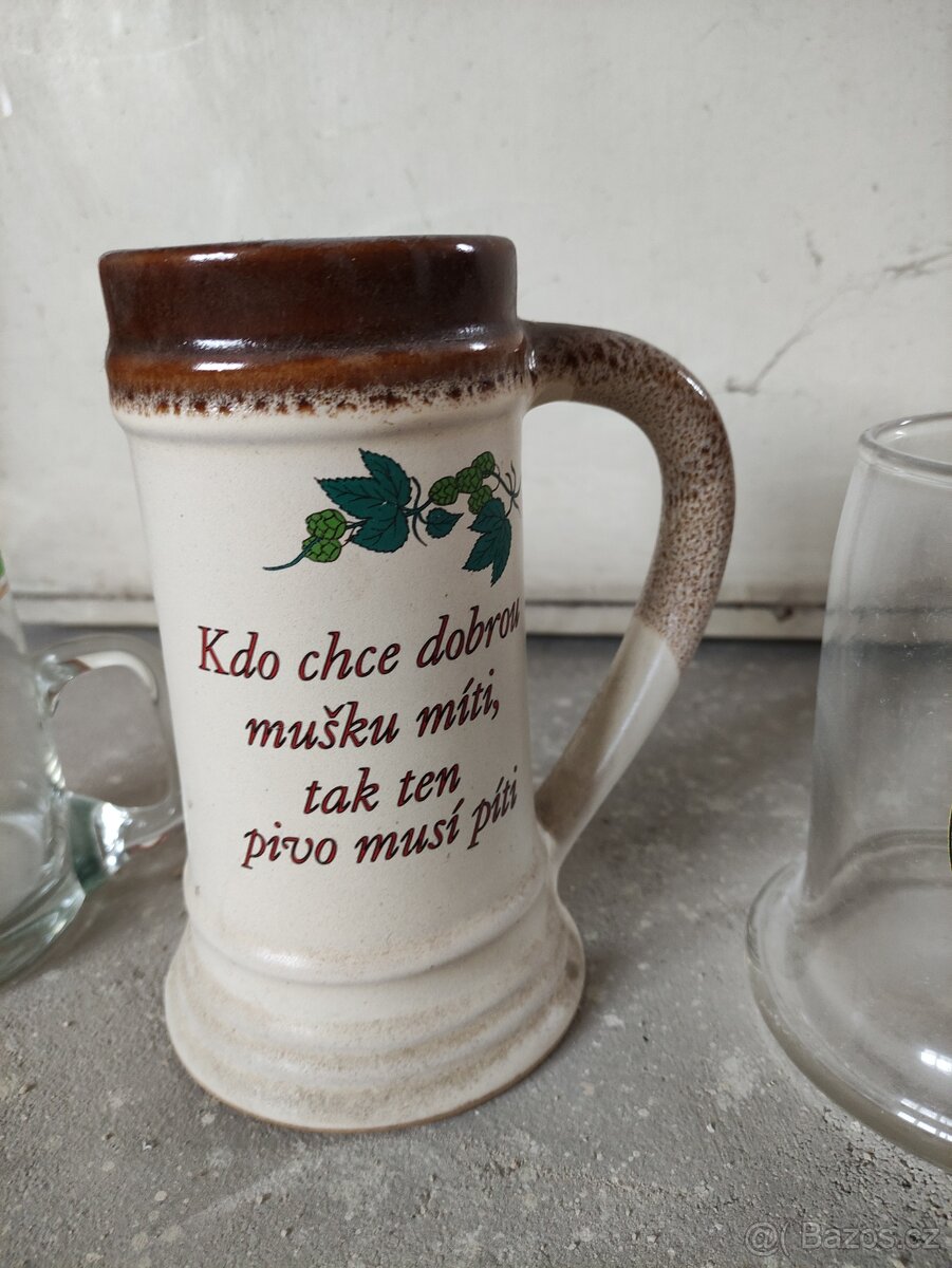 Myslivecká tématika, džbánky atd viz foto - 7