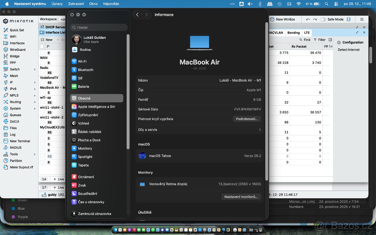 APPLE MacBook Air M1 - RAM 8GB - SSD 256GB - 7