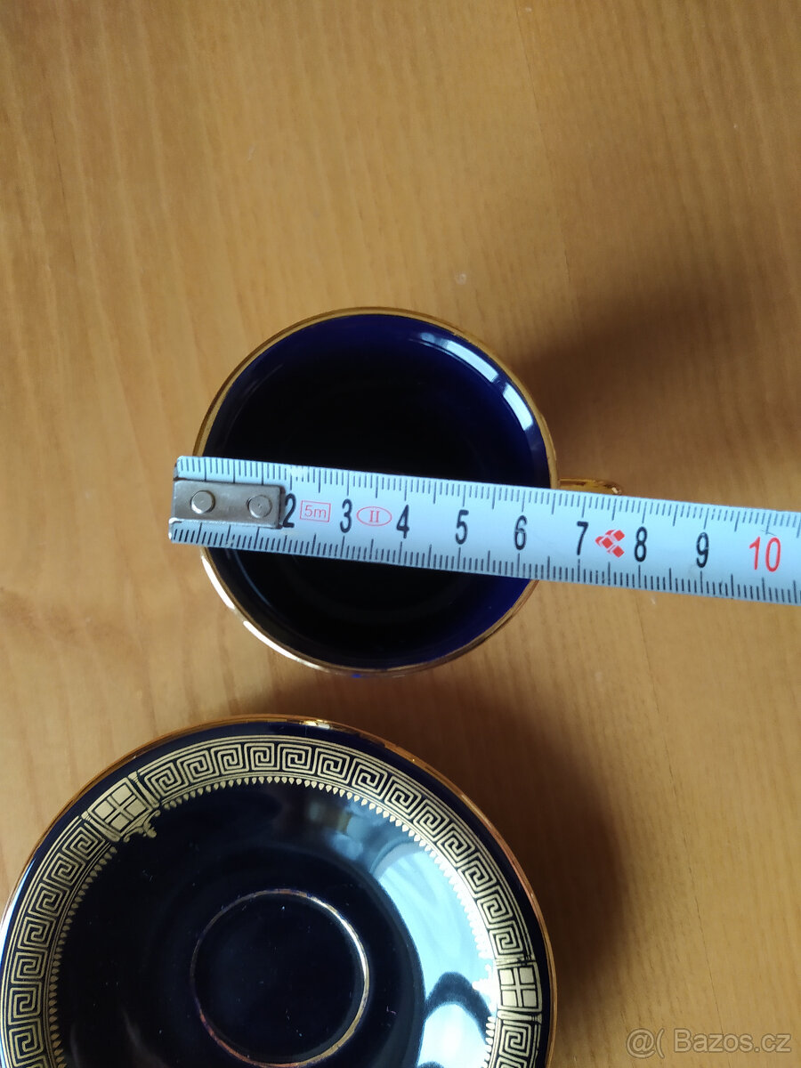 Servis zn. SELENCY zlacený 24K hand made in Greece - 7