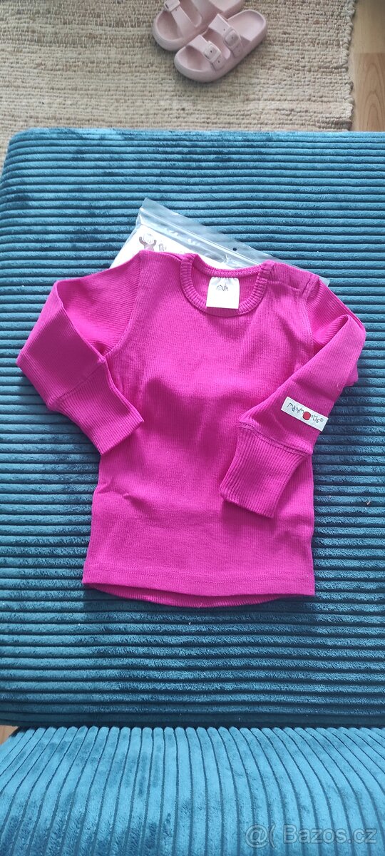 Merino triko s dlouhým rukávem Manymonths - 7