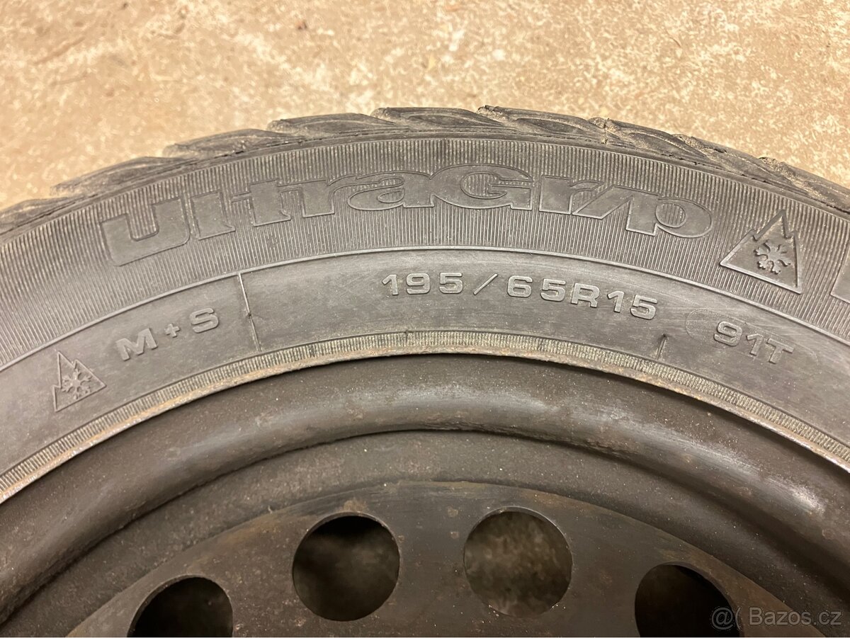 Disky 5x108 r15 + pneu 195/65/r15 - 7