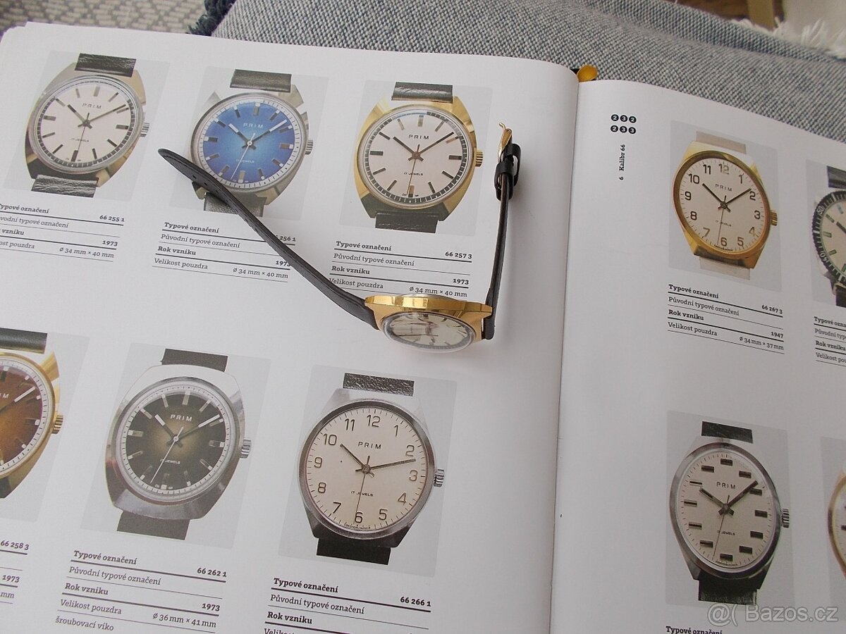 zlacene krasne funkcni hodinky prim rok 1973 - 7