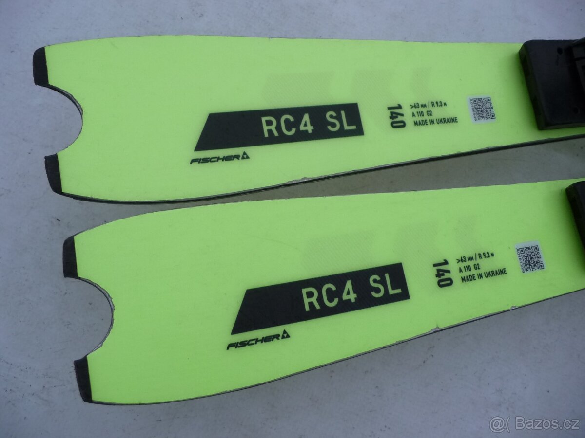 lyže FISCHER RC4 SL - 140 cm sezona 21/22 TOP SLALOM - 7