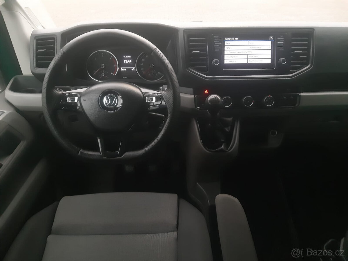 VW Crafter Doublecab 2,0 103kw, r.v.2019, 6míst - 7