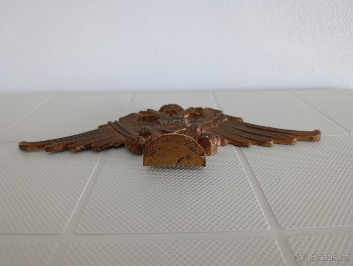 Velká a těžká RU orlice / R-U orel. Krásný sběratelský kus - 7