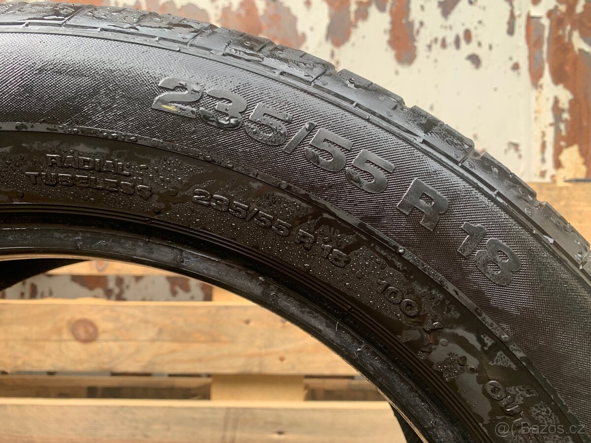 2ks 235/55/18 Continental 2018/100Y/letní 6m - 7