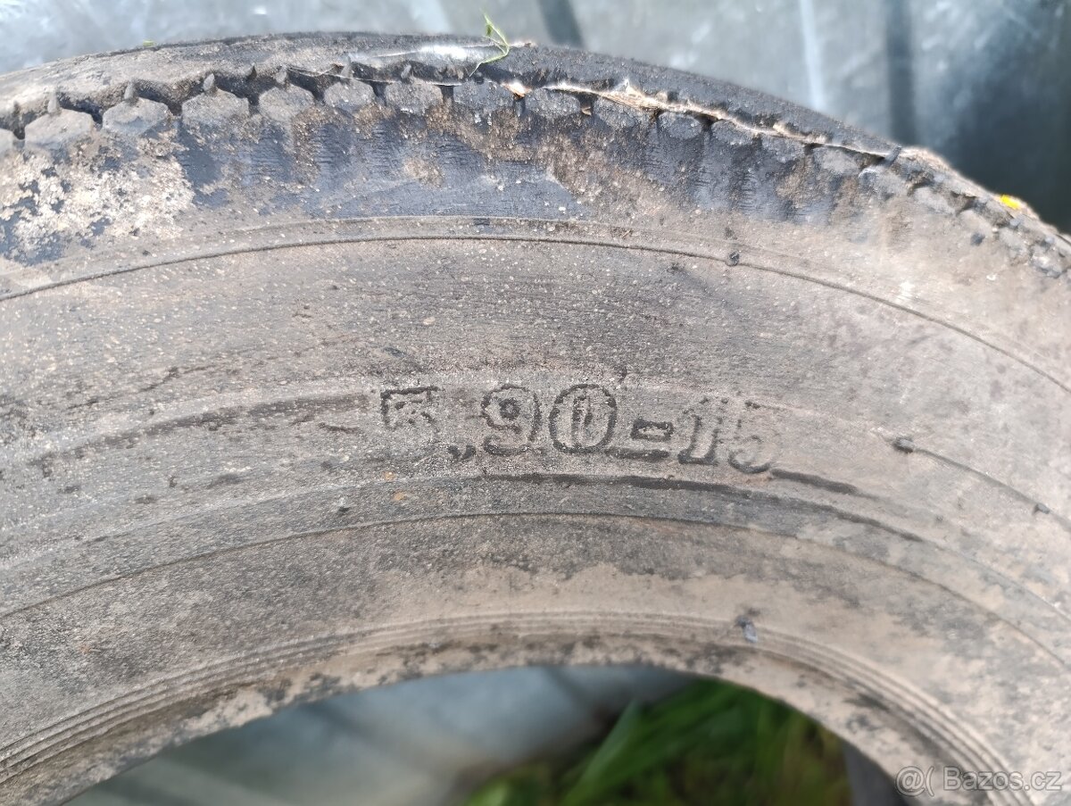 2x pneu 5.90-15 Barum - 7