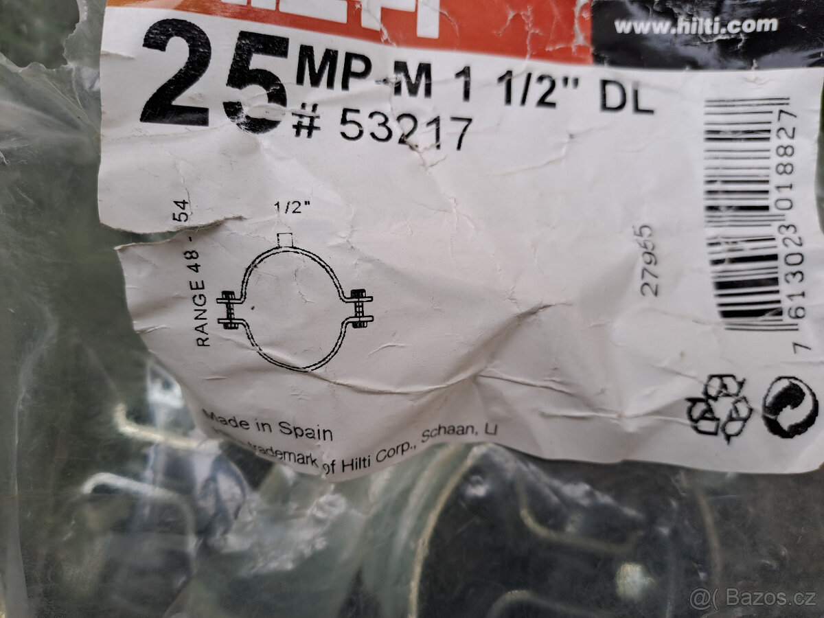 HILTI Trubkové objímky 48-54 / 57-64mm - 7