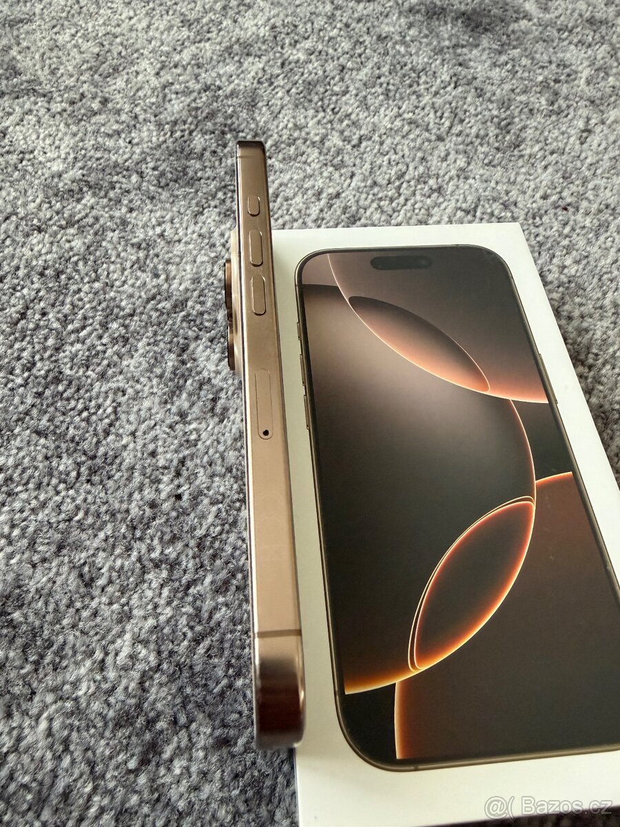 iPhone 16 PRO 512GB - 91% kodnice Desert Titanium - 7