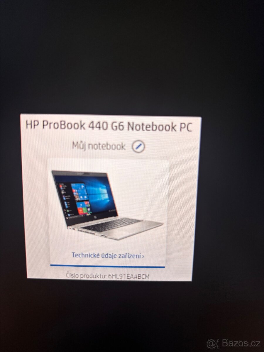 Notebook HP - 7