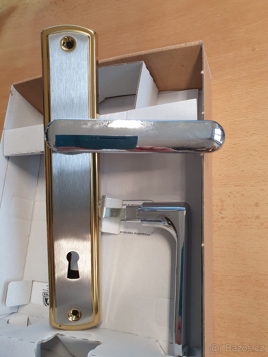 Dveřní kování PROFIO Rostex stříbrnozlaté - 7