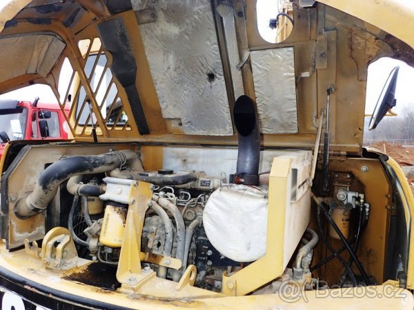 7t mini/midi rypadlo CAT 307 (ocel. pasy zánovní) - 7