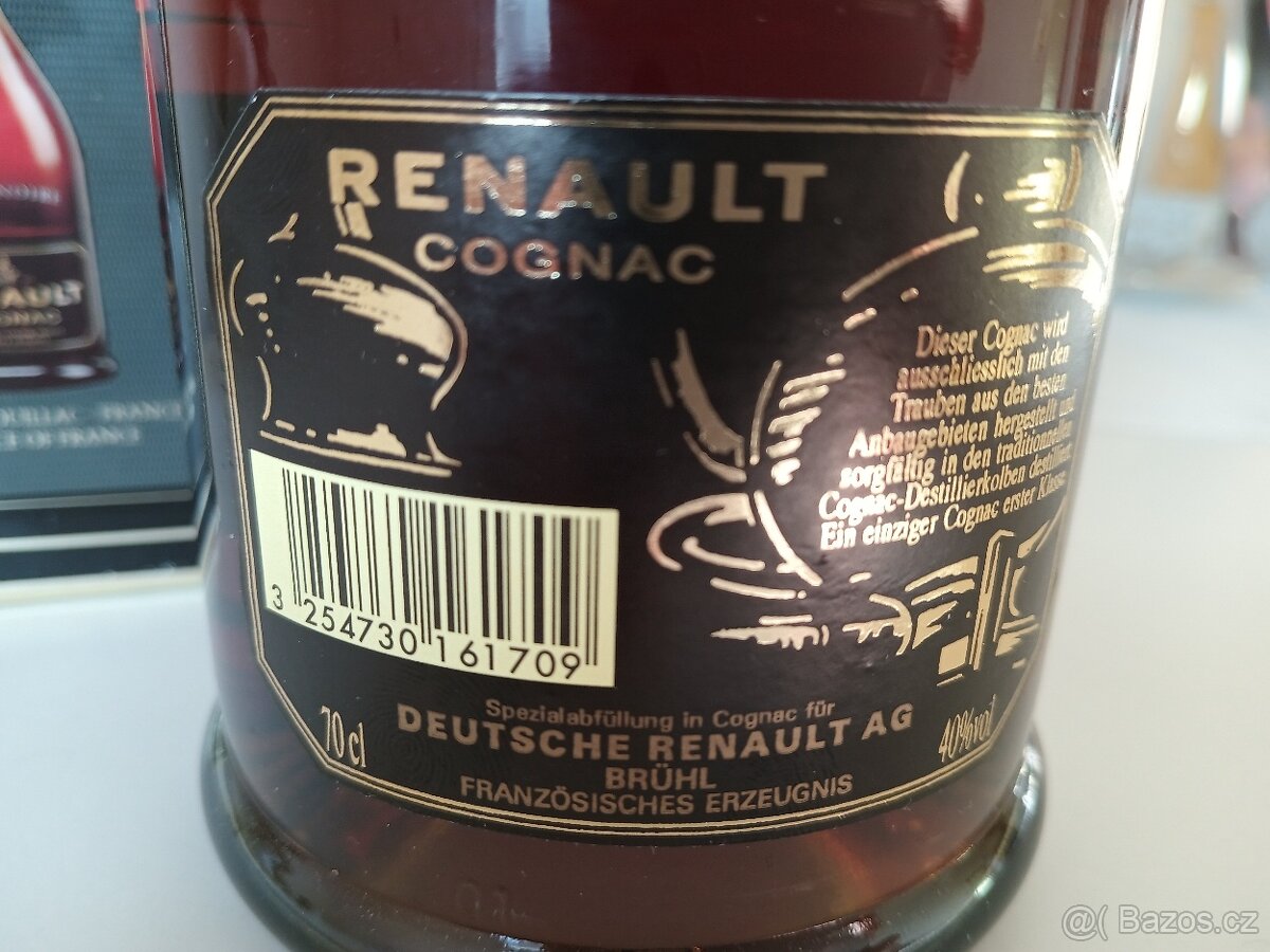 Koňak Renault Carte Moiré 0.7 l , 40 % - 7