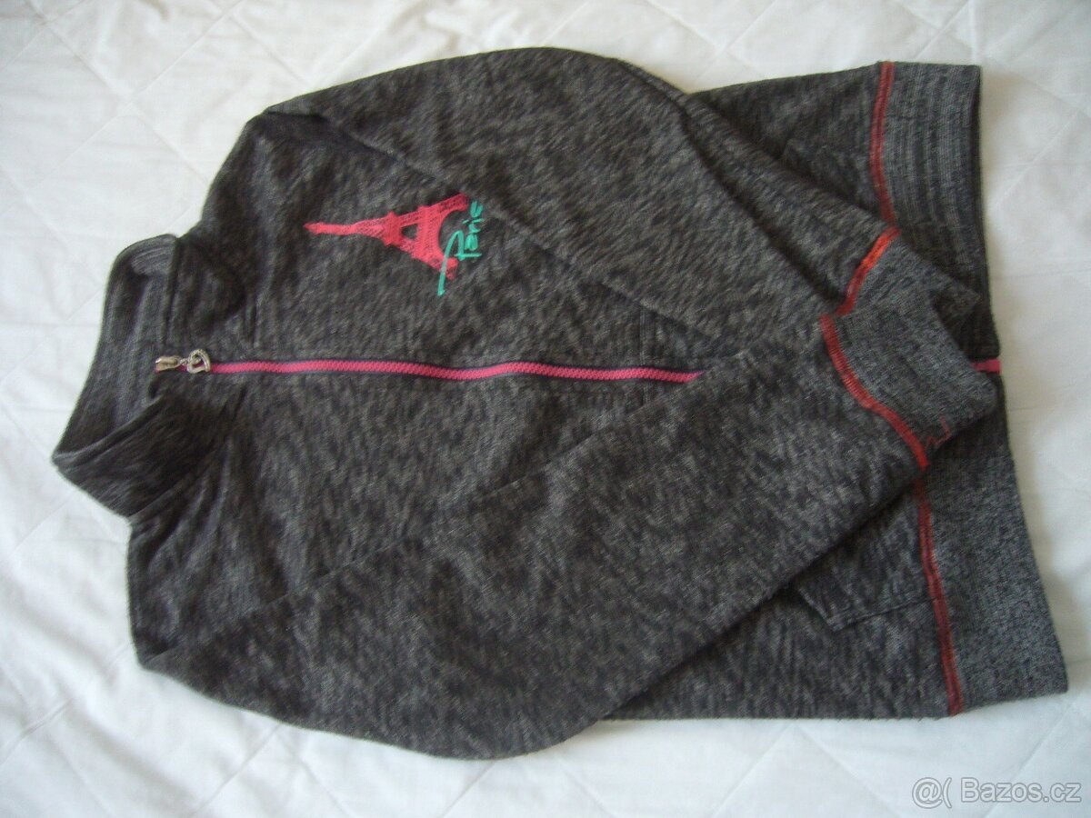 Prodám teplejší dívčí mikinu - 7