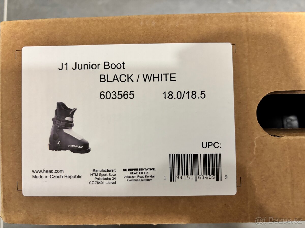 NOVÉ Lyžáky Head J1 Junior 18.0/18.5 - 7