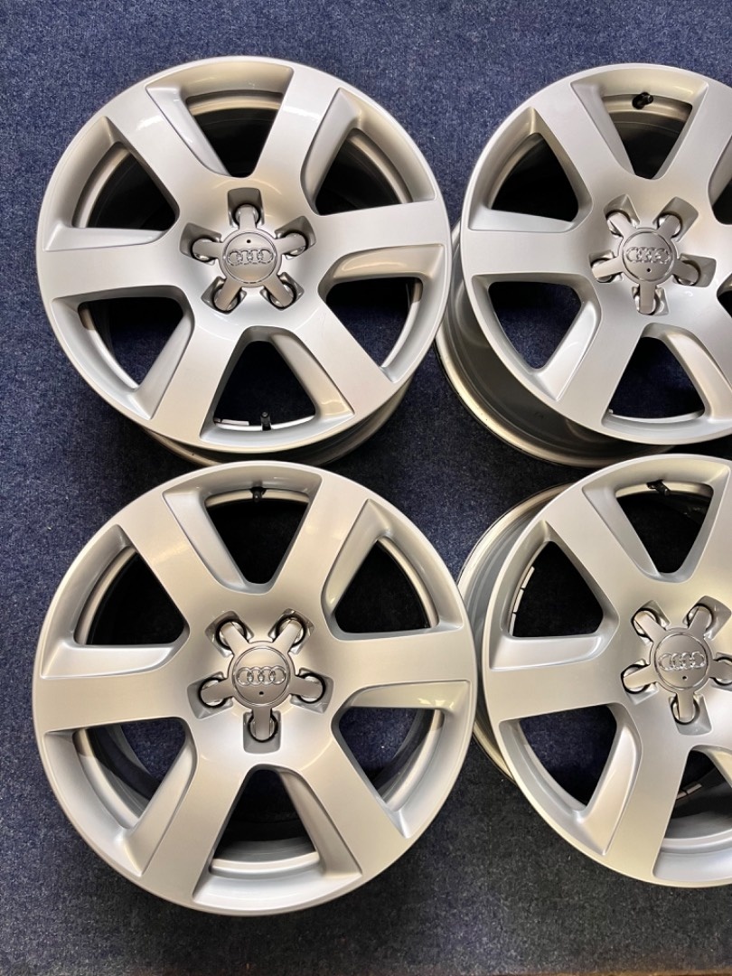 5x112 R17 originál alu disky Audi A6 - TOP STAV - 7