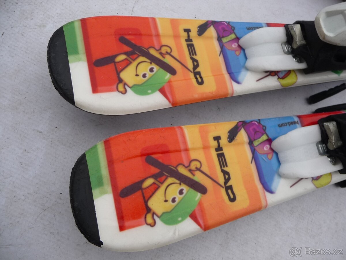 194. Detske lyže HEAD - 115cm + boty ROSSIGNOL 33,5 eu SET - 7
