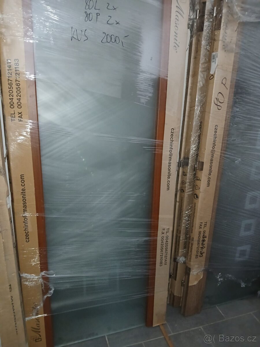 Interiérové prosklené dveře - 7