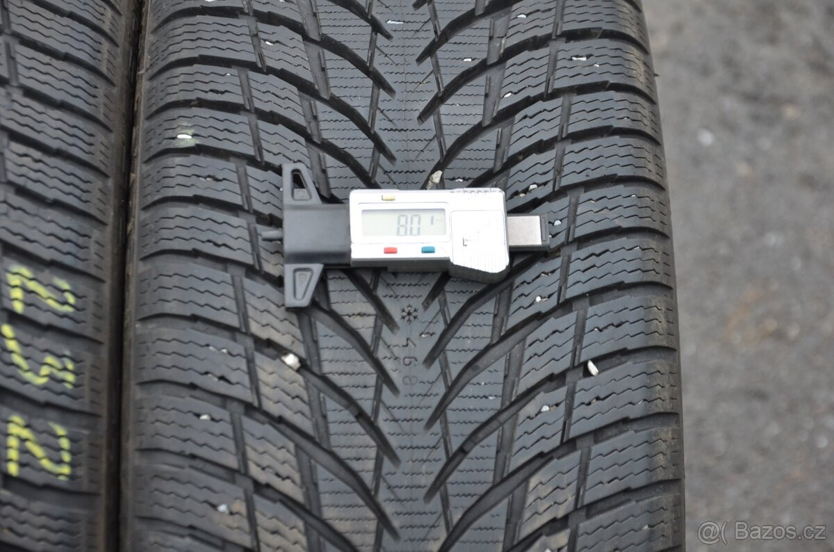 215/45 R18 XL Nokian zánovní zimní pneu, č.232 - 7