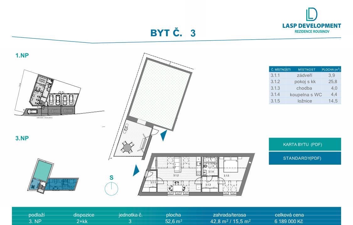 Prodej pozemku s projektem , vydáno stavební povolení - 7