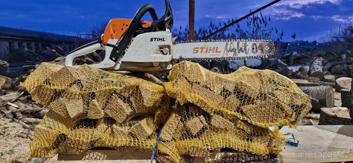 Štípané palivové dřevo,Krbové dříví,Suché, Balené, Pytlované - 7