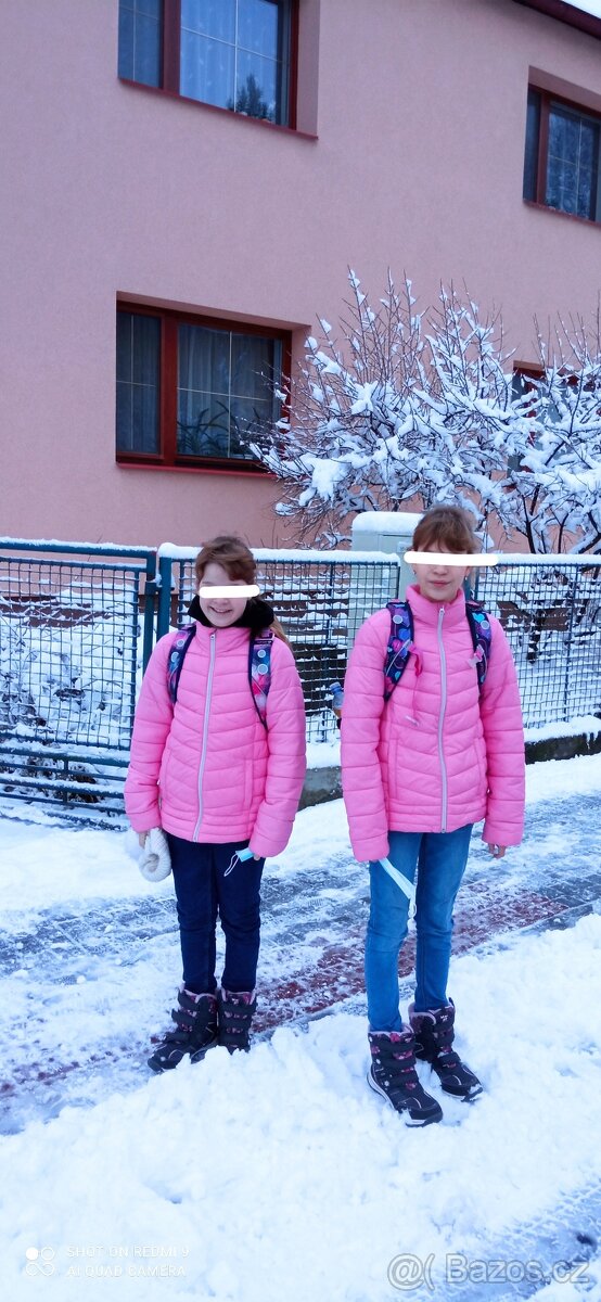 Přechodová dívčí bunda 158 - 7