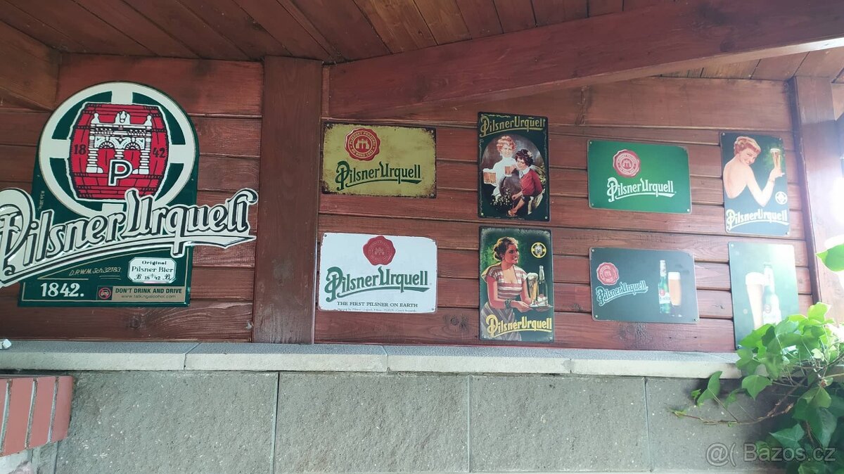 cedule plechová - Pilsner Urquell č. 15 - 7