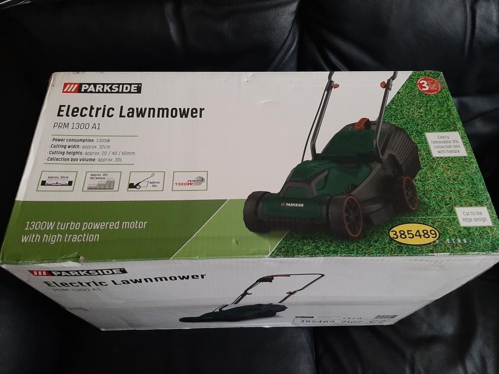 Elektrická zahradní sekačka na trávu Parkside PRM A1, nová - 7