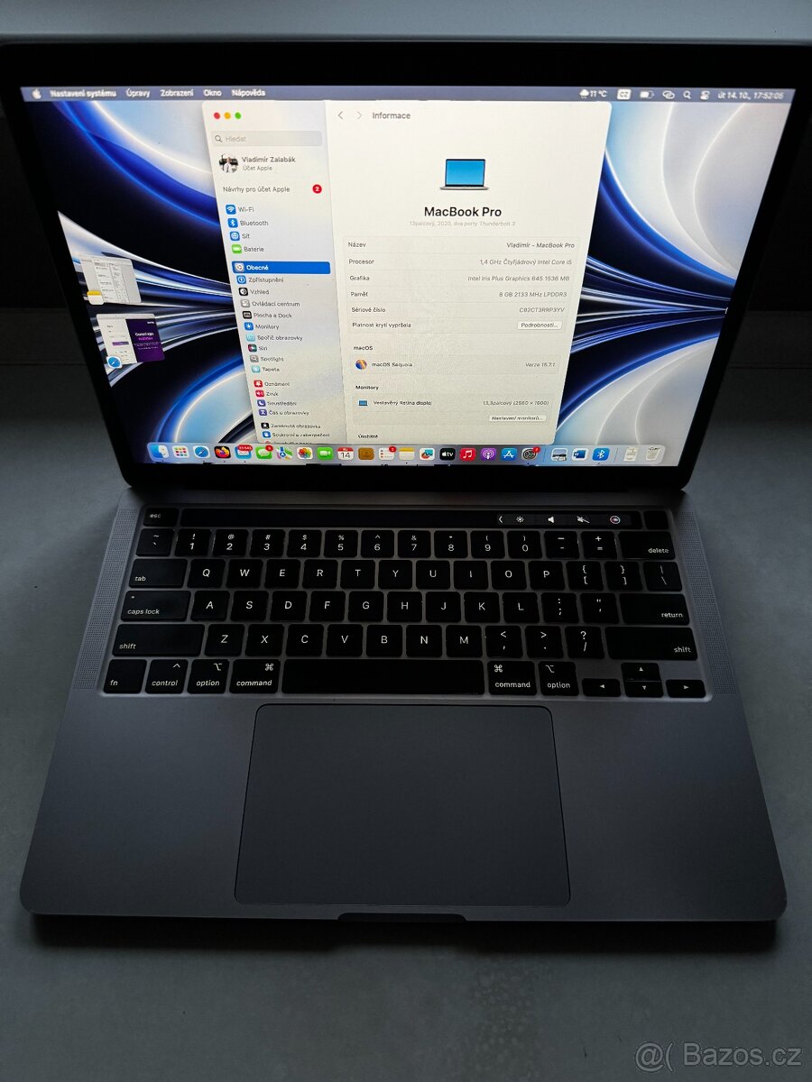 MacBook Pro 13" (2020) i5/8GB/256GB + Pouzdro RAINS - 7