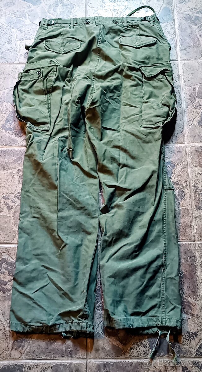 Kalhoty M-1951 medium long v krásném stavu - 7