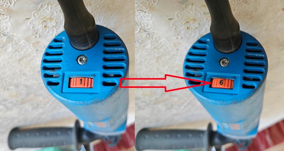 Přímá profesionální bruska Narex - 7