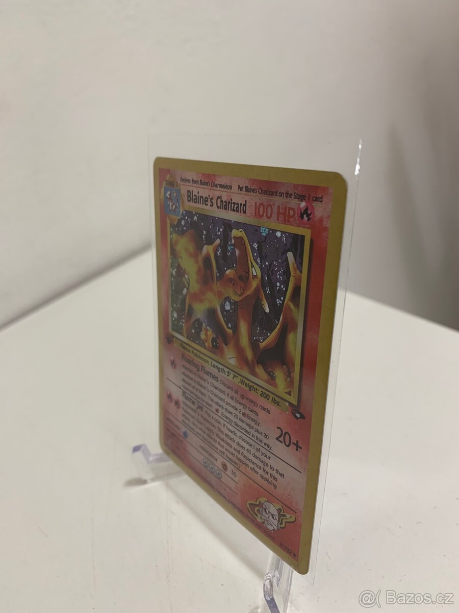 Pokemon BLAINE’S CHARIZARD - 7