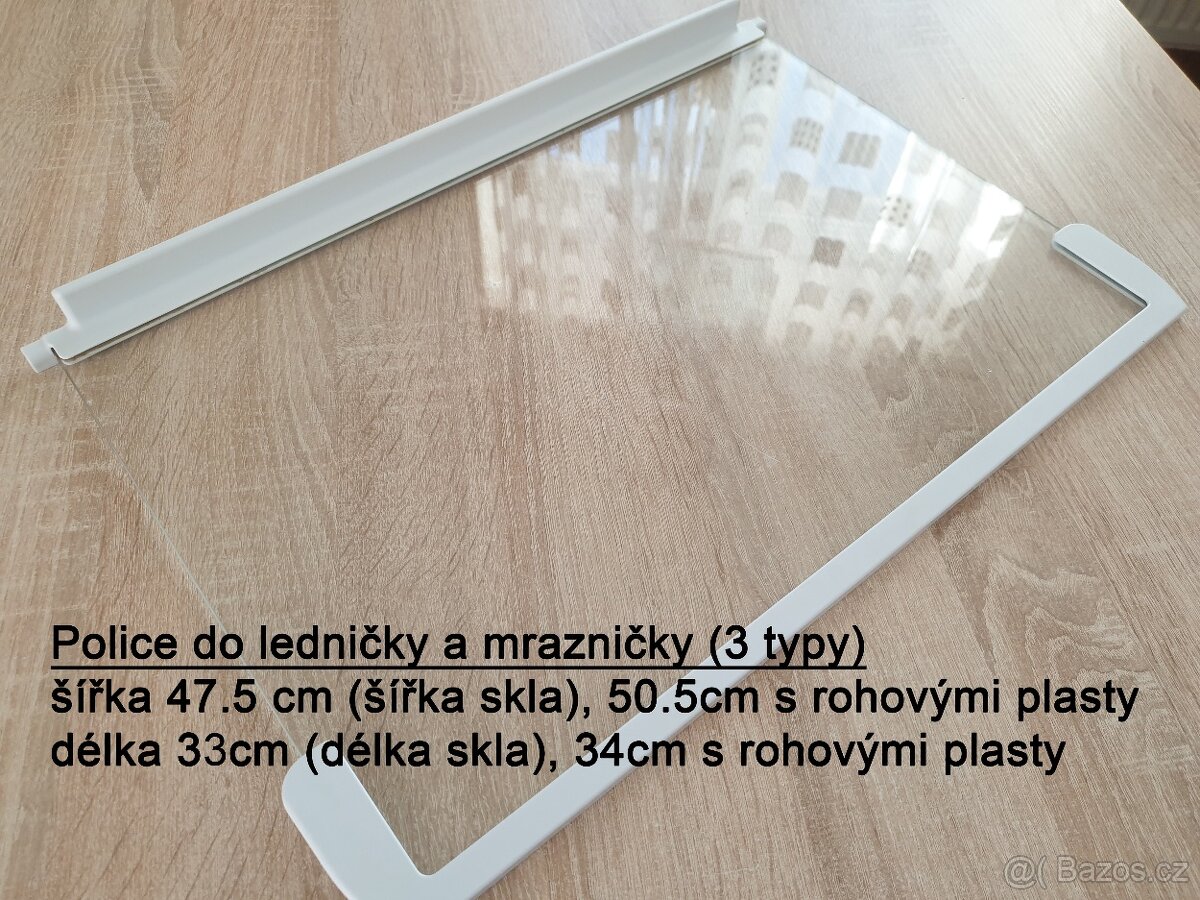 Police (skla) do lednice a mrazničky - 7