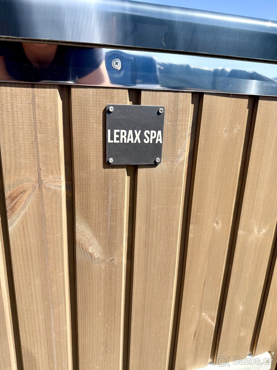 Koupací sud Marble čtverec, mramor modrá - 7