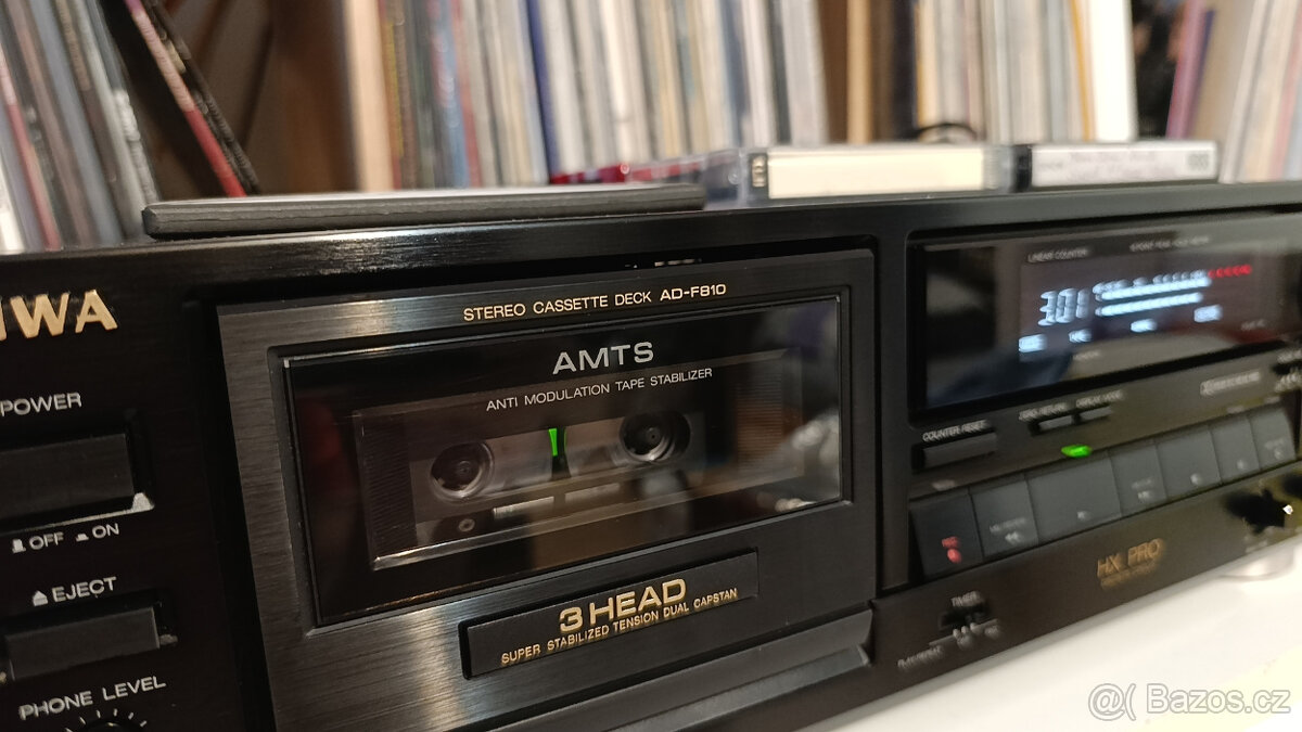 AIWA AD-F810 Stereo Cassette Deck/DolbyB-C/3 HEAD - 7