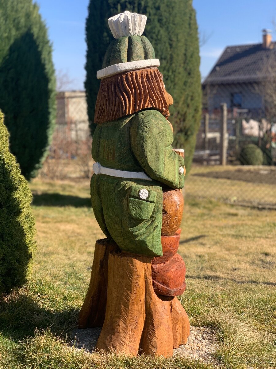 Dřevěná socha - 7